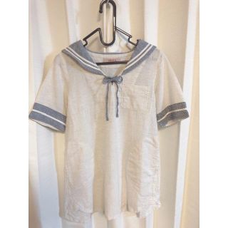サンゴ(sango)のセーラー服風ブラウス(シャツ/ブラウス(半袖/袖なし))