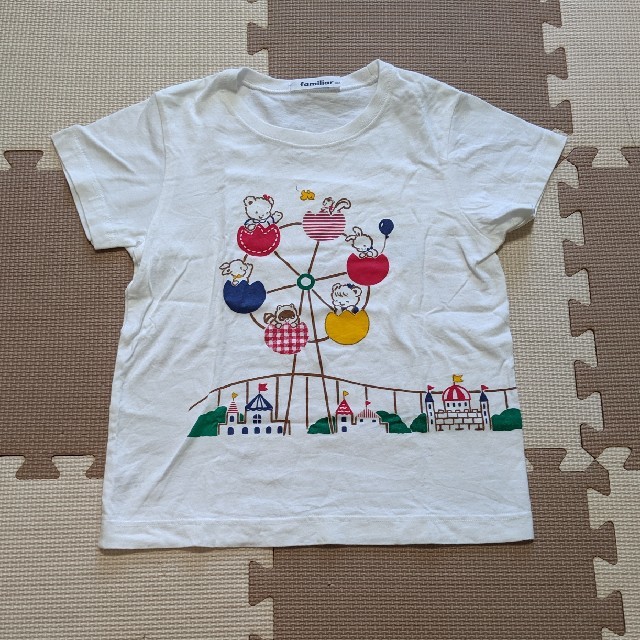 familiar(ファミリア)の【ファミリア】半袖Tシャツ【120センチ】 キッズ/ベビー/マタニティのキッズ服女の子用(90cm~)(Tシャツ/カットソー)の商品写真