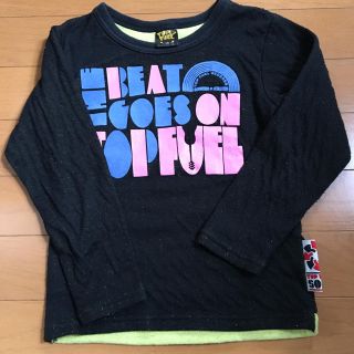 エフオーキッズ(F.O.KIDS)のエフオーキッズ 二枚重ね生地ロンT120(Tシャツ/カットソー)