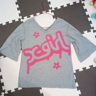 エックスガール(X-girl)のレディース　X-girl　トップス　size２(Tシャツ(長袖/七分))