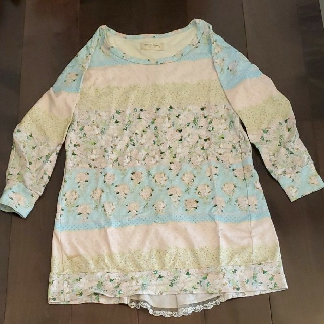 franche lippee(フランシュリッペ)のうさぎとレース チュニック レディースのトップス(チュニック)の商品写真