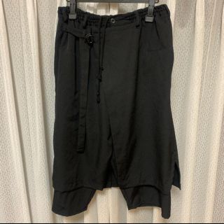 ヨウジヤマモト(Yohji Yamamoto)のyohji yamamoto ヨウジヤマモト パンツ  ラップパンツ (サルエルパンツ)