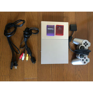 プレイステーション2(PlayStation2)のプレステ2 PS2 本体　ソフトセット　(家庭用ゲーム機本体)
