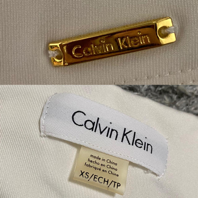 Calvin Klein(カルバンクライン)のカルバンクライン　タンクトップ　美品 レディースのトップス(タンクトップ)の商品写真
