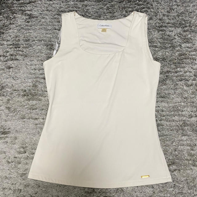 Calvin Klein(カルバンクライン)のカルバンクライン　タンクトップ　美品 レディースのトップス(タンクトップ)の商品写真