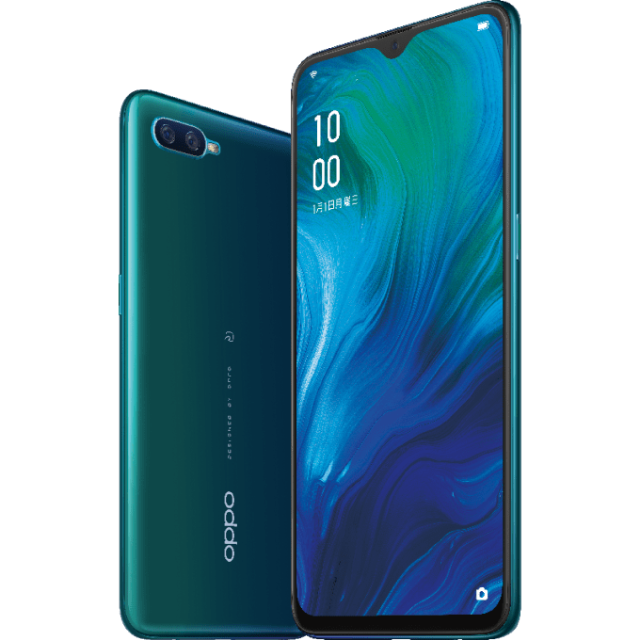 OPPO Reno A ブルー 128GB SIMフリーモデル 【安心発送】 67.0%OFF