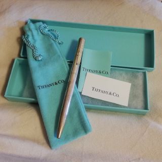 ティファニー(Tiffany & Co.)の【レア】Tiffany1837シリーズ純銀ボールペン(ペン/マーカー)