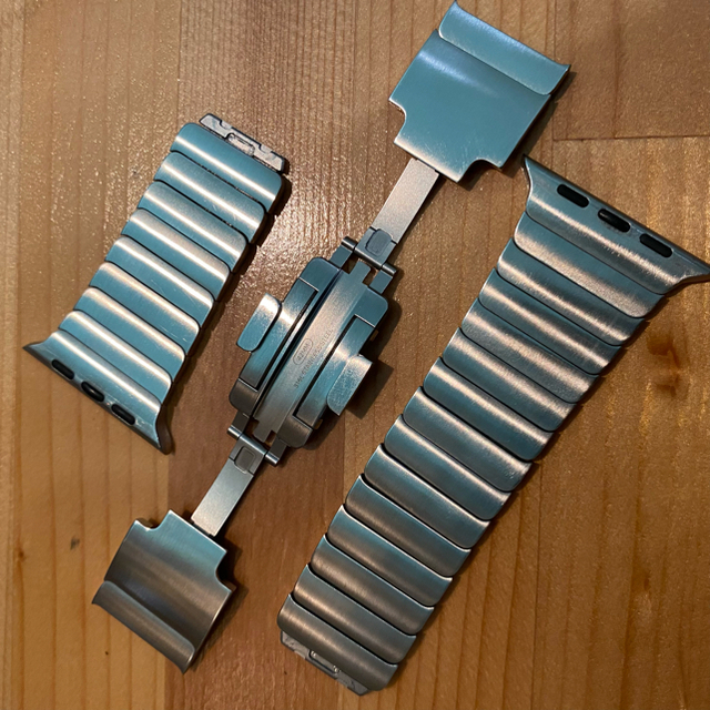 純正品 Apple Watch リンクブレスレット 42 44mm 優れた品質 stockshoes.co