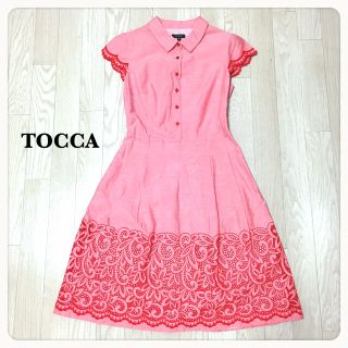 トッカ(TOCCA)の♡トッカ♡春夏レースワンピ♡(ひざ丈ワンピース)