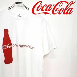 コカコーラ(コカ・コーラ)の【新品未使用】コカ・コーラ ビッグロゴ 半袖 企業Tシャツ XL(Tシャツ/カットソー(半袖/袖なし))