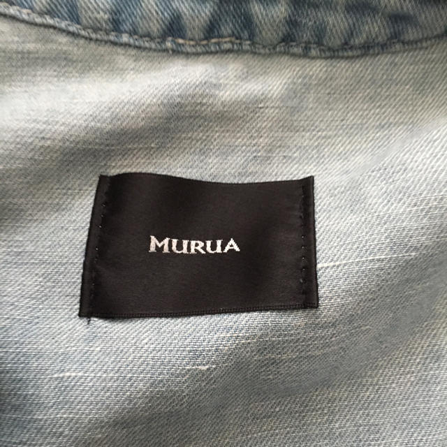 MURUA(ムルーア)の未使用品 デニムジャケット MURUA  レディースのジャケット/アウター(Gジャン/デニムジャケット)の商品写真