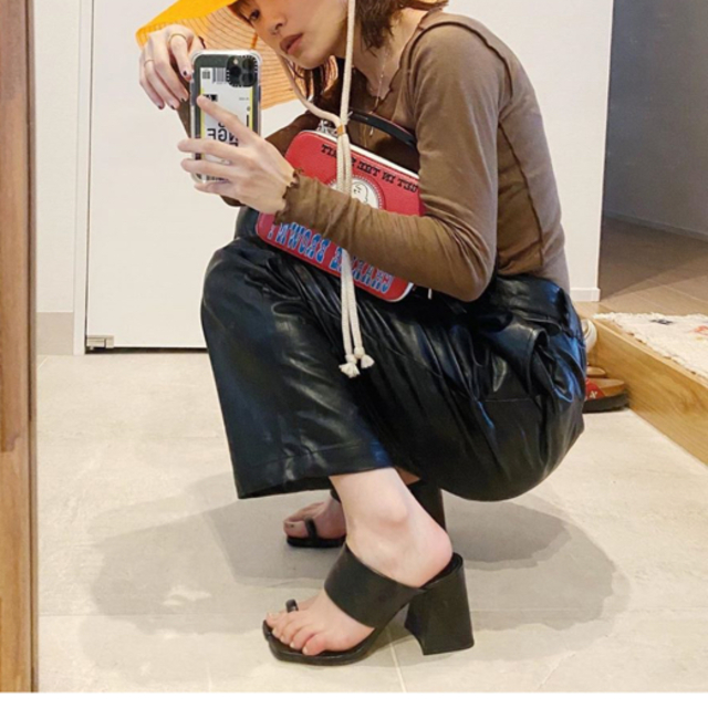 人気超激安 Maison mm6 Maison マルジェラ 足袋サンダル レースアップ