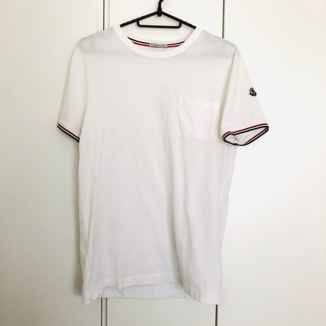 モンクレール　MONCLER  Ｔシャツ ホワイト　メンズＳ　正規品