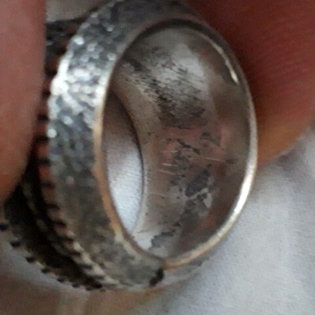 ナバホ　ハリソンジム　リング メンズのアクセサリー(リング(指輪))の商品写真