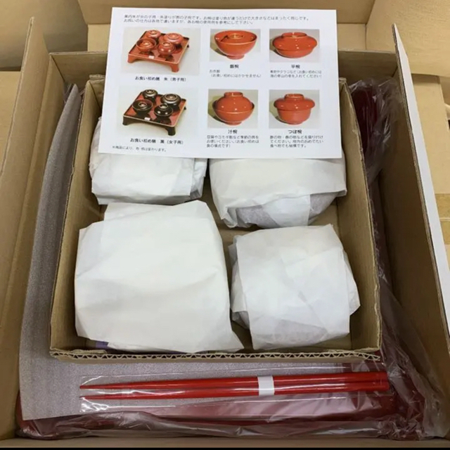 ハローキティ(ハローキティ)の新品✴︎日本製　ハローキティ　お食い初め食器　男の子 キッズ/ベビー/マタニティのメモリアル/セレモニー用品(お食い初め用品)の商品写真