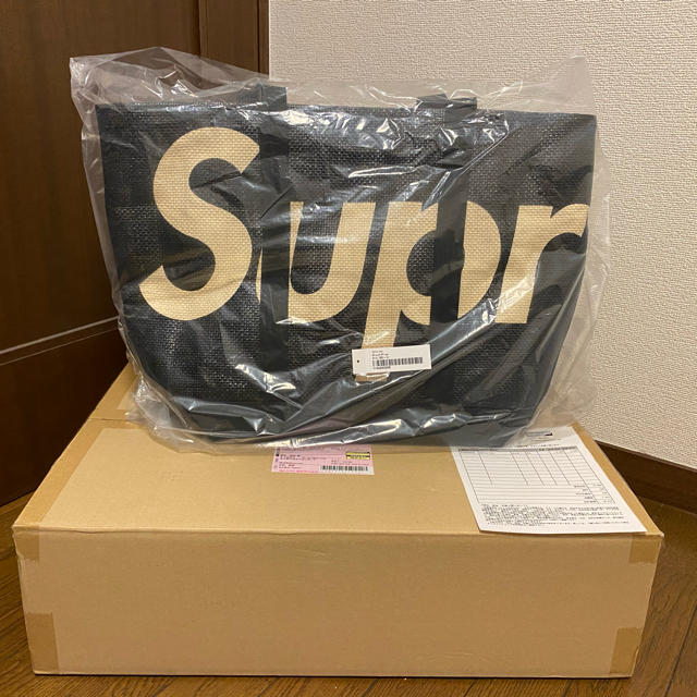 Supreme Raffia Tote Black シュプリーム  新品