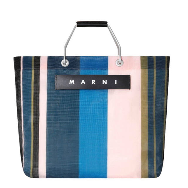 Marni(マルニ)のタピオ様専用★マルニ　フラワーカフェ　ナイトブルー レディースのバッグ(ハンドバッグ)の商品写真