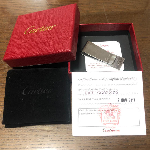 カルティエ　Cartier  マネークリップ