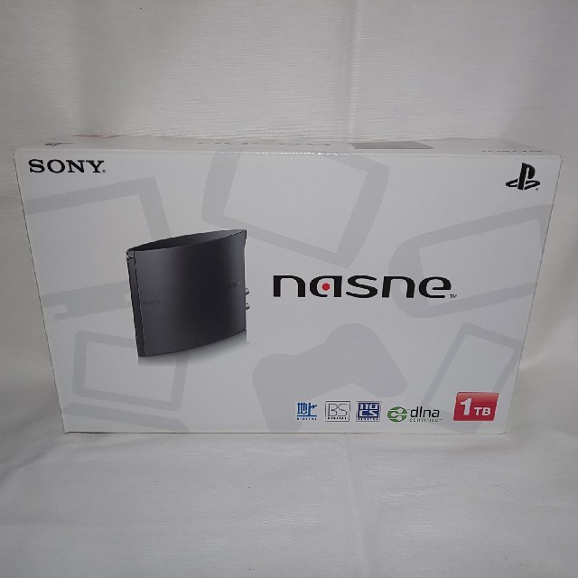 PlayStation4(プレイステーション4)のnasne ナスネ CUHJ-15004 1TB★動作確認・初期化済み エンタメ/ホビーのゲームソフト/ゲーム機本体(その他)の商品写真