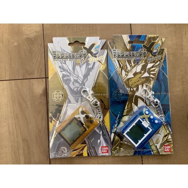 BANDAI - デジモン　デジタルモンスターX ver.3 イエロー&ブルー2色セット　1