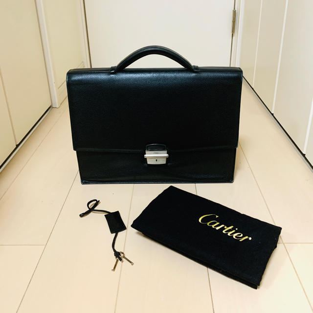 カルティエ Cartier　ブリーフケース　ビジネスバッグ