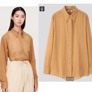 ユニクロ(UNIQLO)のユニクロユー　UNIQLO U ボタンダウンシャツ(シャツ/ブラウス(長袖/七分))