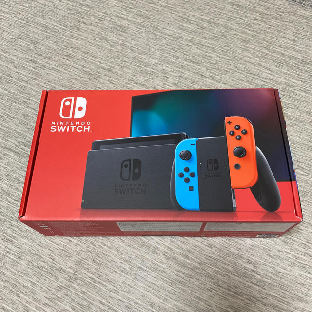 値段交渉受 Nintendo Switch ネオンブルー/ネオンレッド 新品未開封