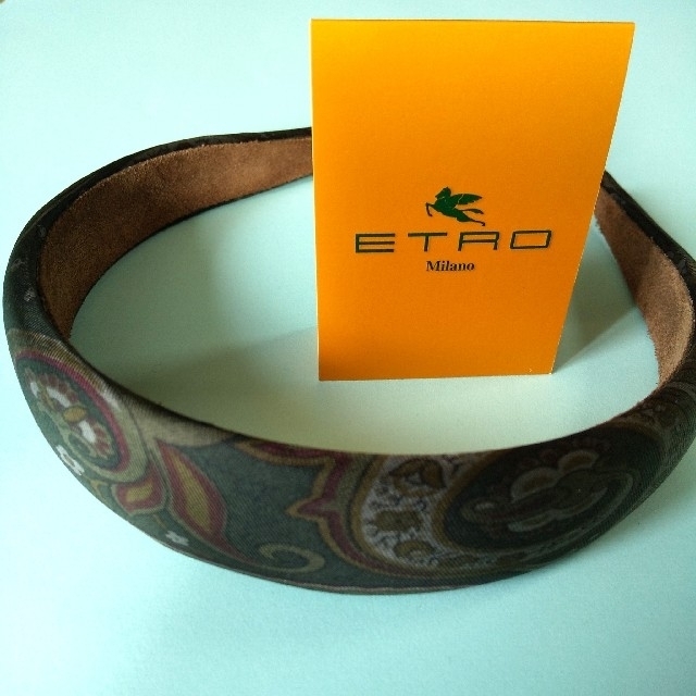 ETRO(エトロ)の【しげる様専用】ETRO カチューシャ レディースのヘアアクセサリー(カチューシャ)の商品写真
