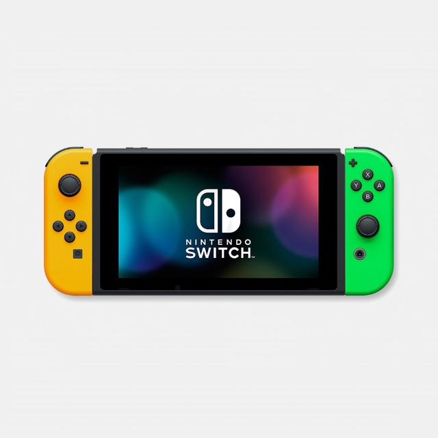 ストア限定Nintendo Switch ネオンオレンジ／ネオングリーン