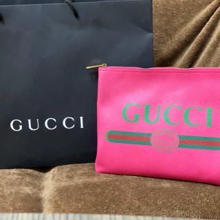 グッチ(Gucci)のかえるぴーちさん専用(クラッチバッグ)