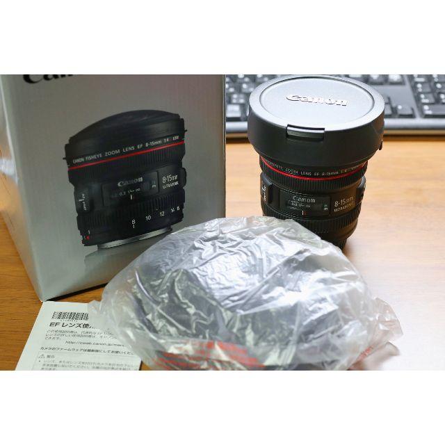 【美品】EF8-15mm F4L フィッシュアイ USM