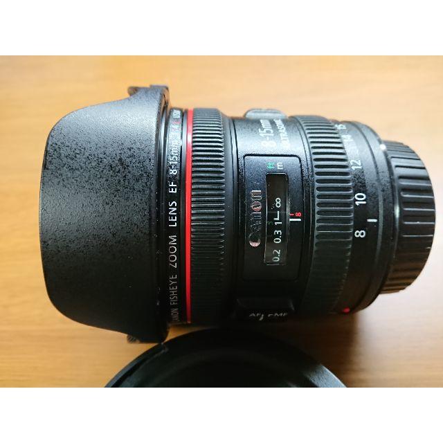 【美品】EF8-15mm F4L フィッシュアイ USM