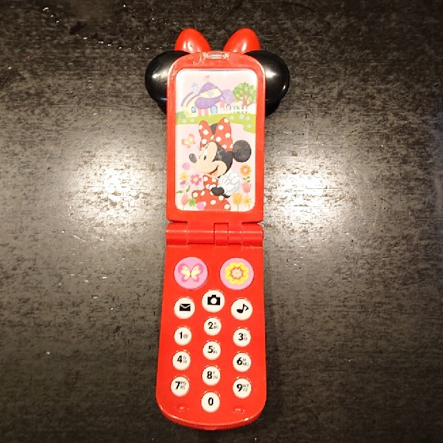 ミニーマウス(ミニーマウス)のミニーちゃん  電話 キッズ/ベビー/マタニティのおもちゃ(知育玩具)の商品写真