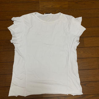 ザラ(ZARA)のTシャツ カットソー トップス フリルTシャツ フリルトップス ZARA ザラ(Tシャツ(半袖/袖なし))