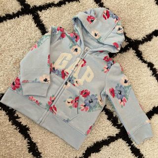 ギャップキッズ(GAP Kids)のGAPbaby  花柄パーカー(トレーナー)