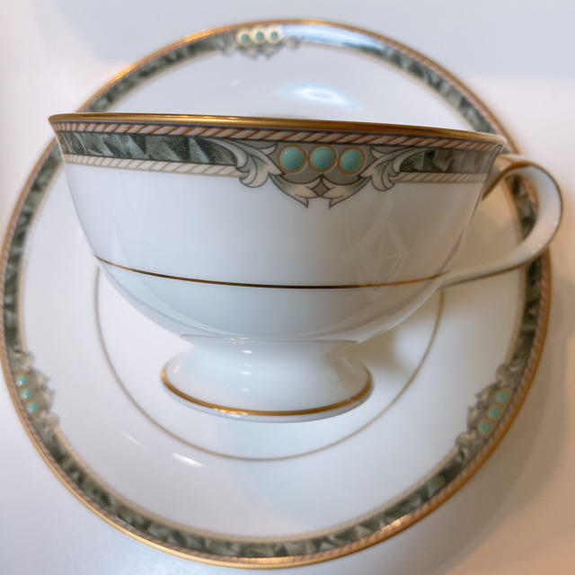 ◎美品◎ Noritake ノリタケ ストリームサイド カップ\u0026ソーサー 5客