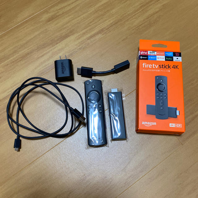 fire tv stick 4k スマホ/家電/カメラのテレビ/映像機器(映像用ケーブル)の商品写真