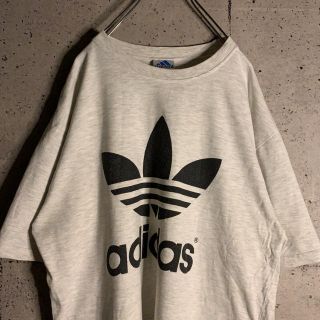 アディダス(adidas)のadidas アディダス ヴィンテージ Tシャツ ビックロゴ ビックTシャツ(Tシャツ/カットソー(半袖/袖なし))