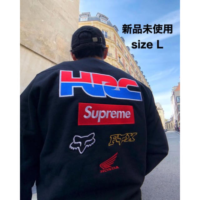 Hrc supreme quality fox supreme honda racing crewneck Hrc supreme quality fox supreme honda racing crewneck