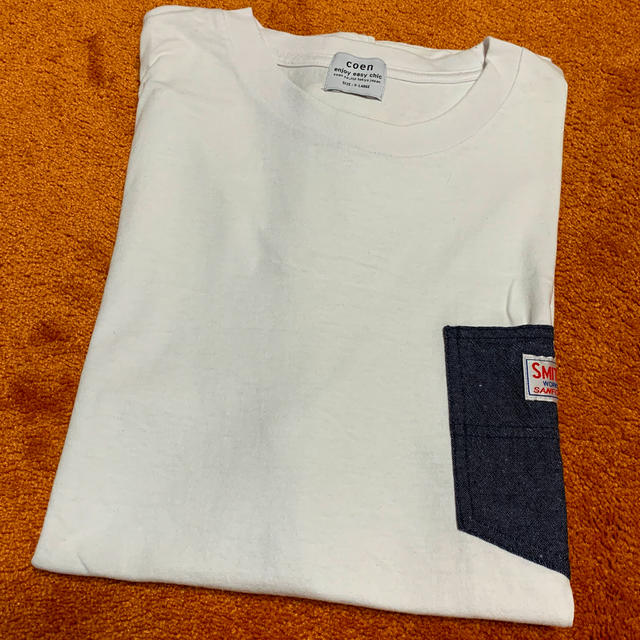 coen(コーエン)のTシャツ　SMITH’S 別注ポケットTシャツ メンズのトップス(Tシャツ/カットソー(半袖/袖なし))の商品写真