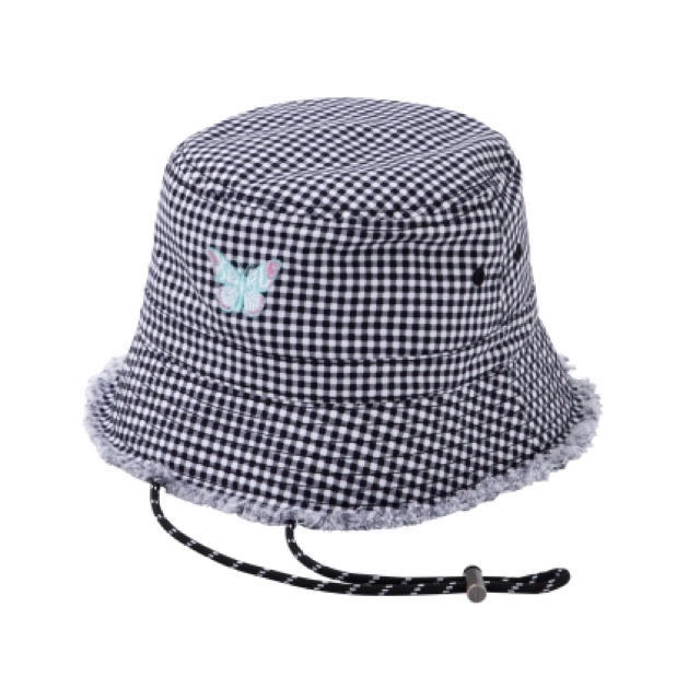 X-girl(エックスガール)の ✨キュアドリーム様専用　　　BUTTERFLY BUCKET HAT 🦋 レディースの帽子(ハット)の商品写真