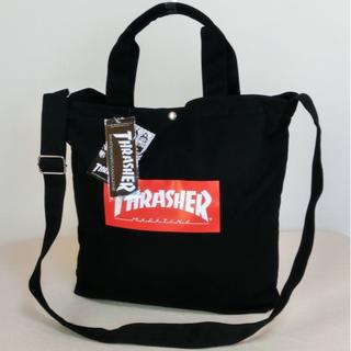 スラッシャー(THRASHER)のスラッシャー　ショルダートートバッグ　THC803　bk/red　p7274(トートバッグ)