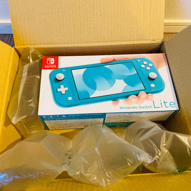 Nintendo Switch(ニンテンドースイッチ)の新品 ニンテンドースイッチ ターコイズ Nintendo Switch lite エンタメ/ホビーのゲームソフト/ゲーム機本体(携帯用ゲーム機本体)の商品写真