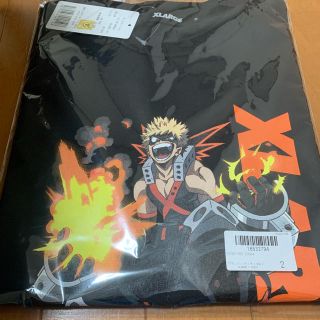 エクストララージ(XLARGE)のエクストララージ　ヒロアカ　爆轟　BLACK(Tシャツ/カットソー(半袖/袖なし))