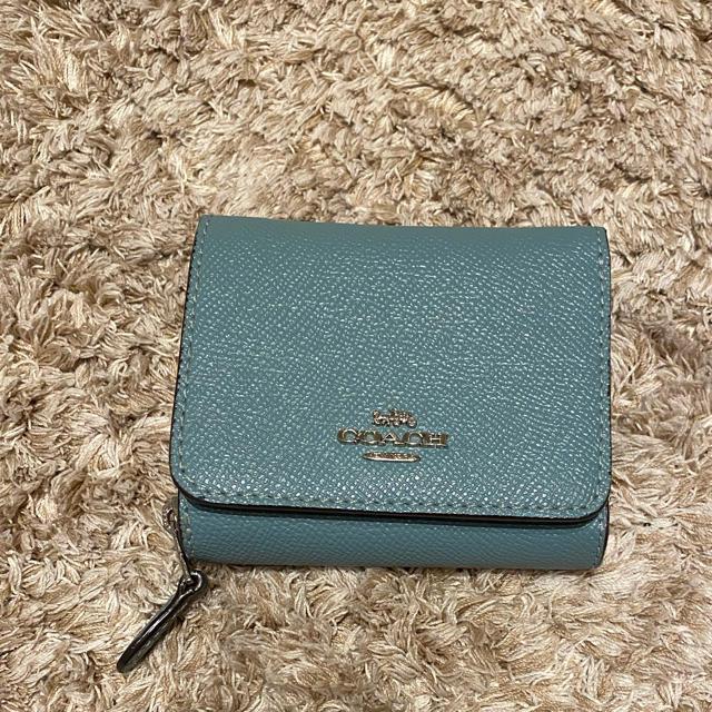 【値下げ中】coach コーチ　三つ折り財布　ミニウォレット