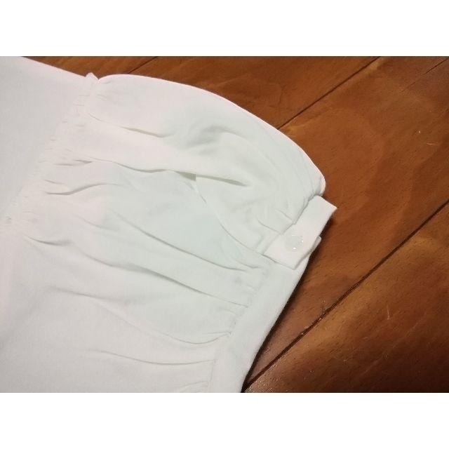 Gauze#●ガーゼ コットン100％ パフスリープ Tシャツ カットソー 2