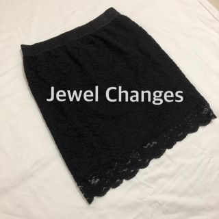 ジュエルチェンジズ(Jewel Changes)のJewel Changes レース スカート(ひざ丈スカート)