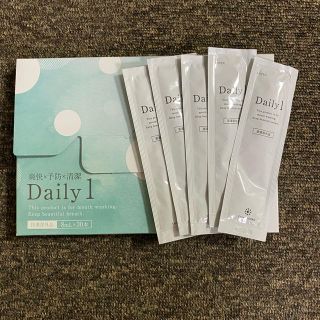 Daily1 デイリーワン マウスウォッシュ×５包セット おためし(口臭防止/エチケット用品)