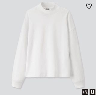 ユニクロ(UNIQLO)のUNIQLO U  モックネックT 長袖(Tシャツ(長袖/七分))