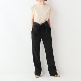 アーキ(archi)のARCHI YUCCA PANTS☆アーキ パンツ黒Ｍ美品(roku・iena)(カジュアルパンツ)